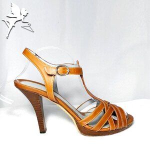 LAMBERTSON TRUEX T-Strap high heel sandal